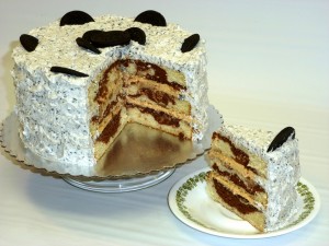 Torta Vainilla-Choco - Club de Reposteria