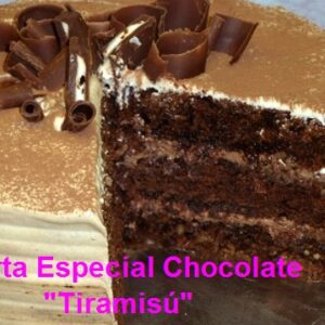 Torta Especial Chocolate Tiramisú por Rosa Quintero