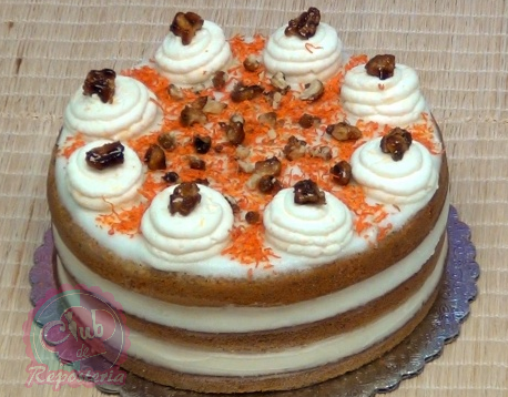 Torta de Zanahoria - Receta Básica y Deliciosa por Rosa Quintero